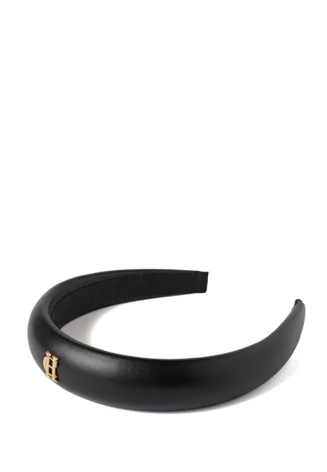 Holland Cooper Hats and Headbands Women Narrow Headband Black Pu