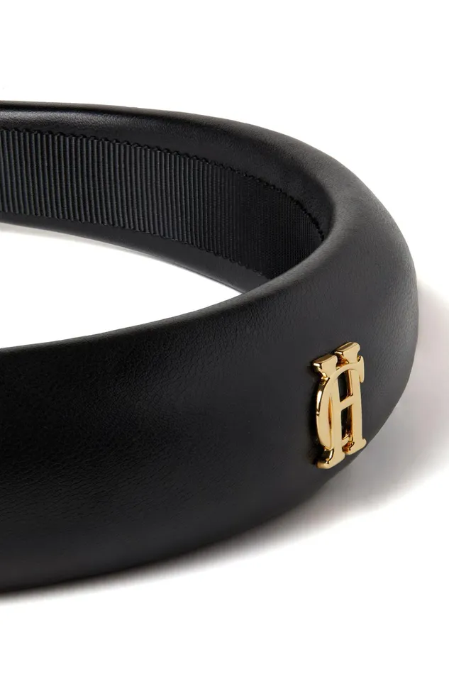 Holland Cooper Hats and Headbands Women Narrow Headband Black Pu Holland Cooper Hats and Headbands Women Narrow Headband Black Pu