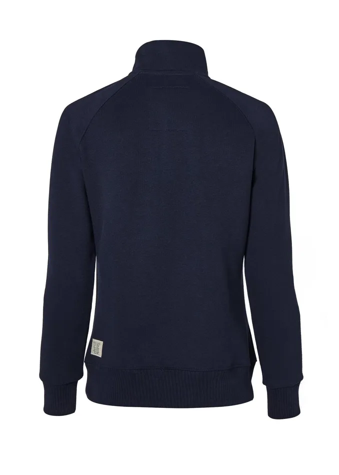 Holland Cooper Henley Women Sporting Heritage Zip Henley Ink Navy Holland Cooper Henley Women Sporting Heritage Zip Henley Ink Navy