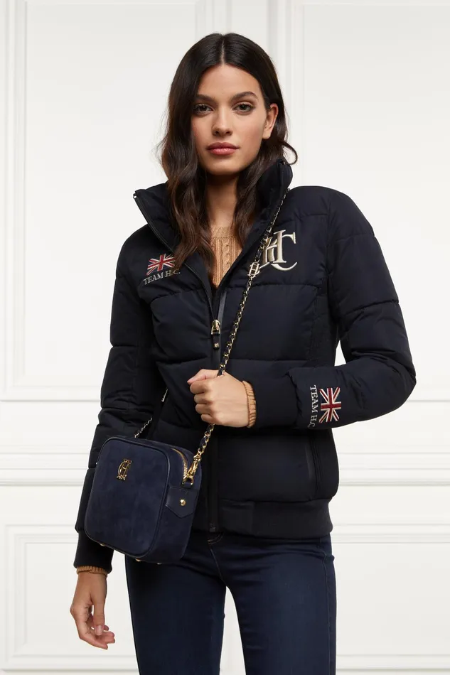 Holland Cooper Jackets Women Team Padded Jacket Ink Navy