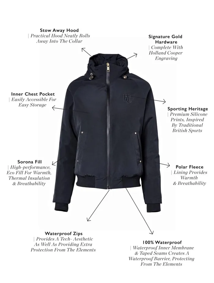 Holland Cooper Jackets Women Team Waterproof Jacket