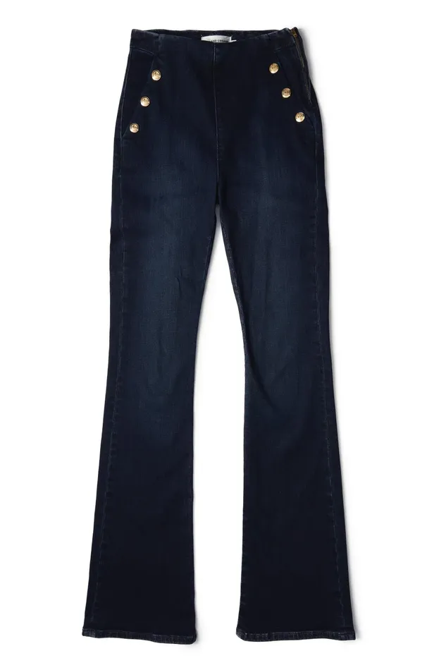 Holland Cooper Jeans Women Amoria Flared Jean Deep Indigo