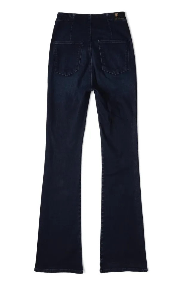 Holland Cooper Jeans Women Amoria Flared Jean Deep Indigo