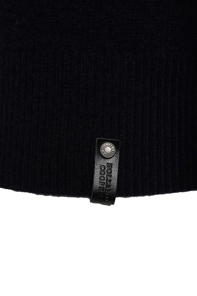 Holland Cooper Knitwear Men Byron Crew Neck Knit Navy