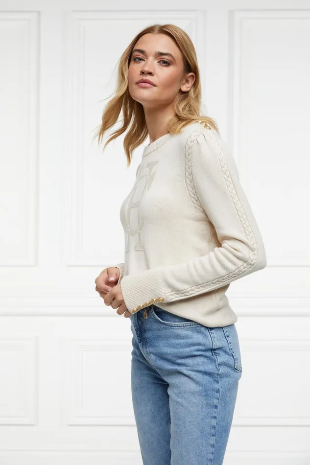 Holland Cooper Knitwear Women Bibury Crew Neck Knit
