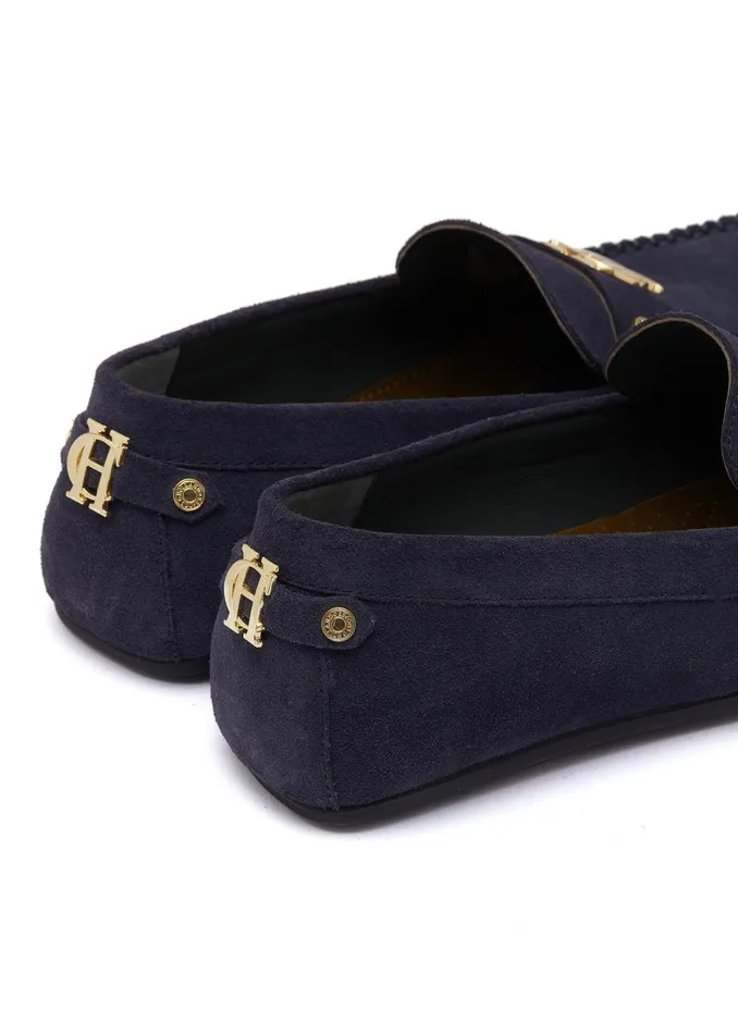 Holland Cooper Loafers Women The Driving Loafer Ink Navy Holland Cooper Loafers Women The Driving Loafer Ink Navy