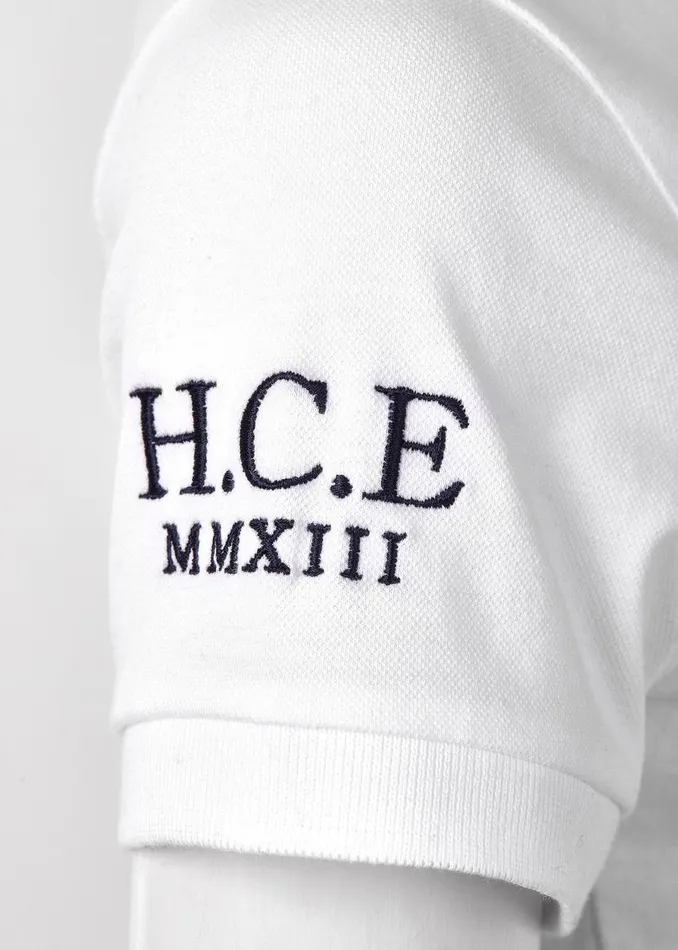 Holland Cooper Polo Shirts Women Team Polo Shirt White Holland Cooper Polo Shirts Women Team Polo Shirt White