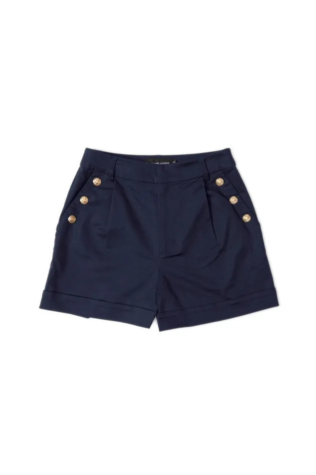 Holland Cooper Shorts Women Amoria Tailored Short Ink Navy Holland Cooper Shorts Women Amoria Tailored Short Ink Navy