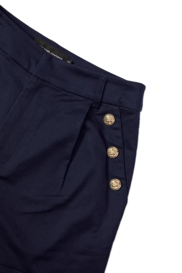 Holland Cooper Shorts Women Amoria Tailored Short Ink Navy Holland Cooper Shorts Women Amoria Tailored Short Ink Navy