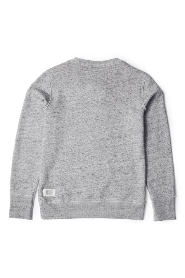 Holland Cooper Sweatshirts Women Varsity Crew Grit Marl Holland Cooper Sweatshirts Women Varsity Crew Grit Marl