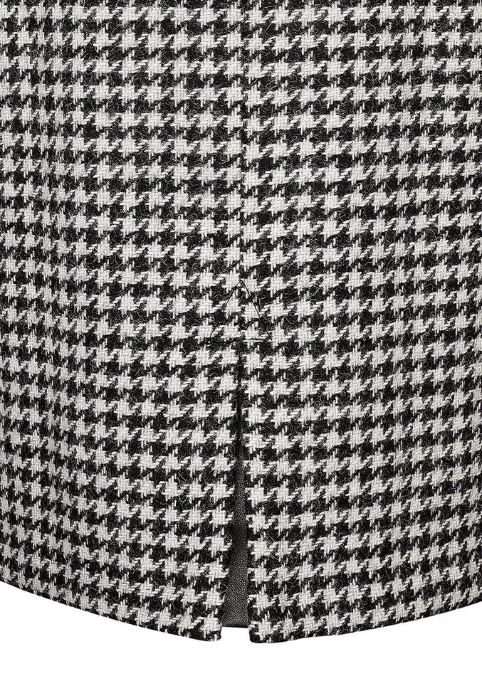 Holland Cooper Tailoring Women Chelsea Skirt Houndstooth Holland Cooper Tailoring Women Chelsea Skirt Houndstooth