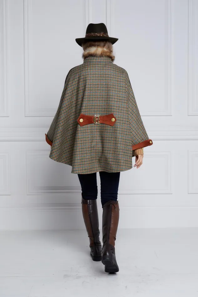 Holland Cooper Tailoring Women Chiltern Cape Bredon Tweed