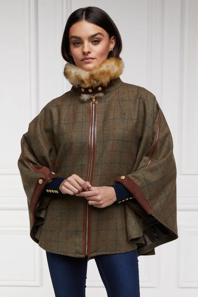 Holland Cooper Tailoring Women Chiltern Cape Glen Green