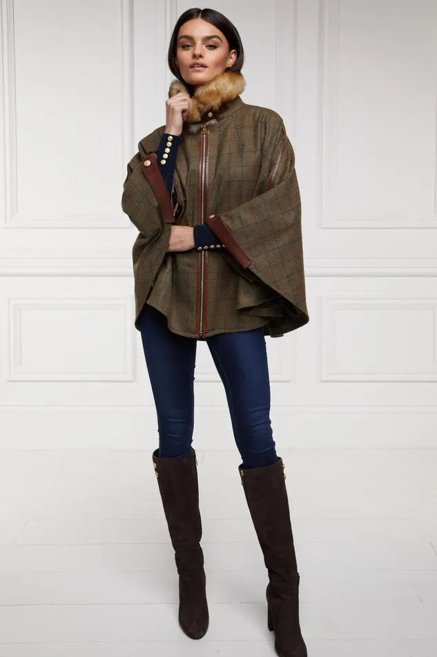Holland Cooper Tailoring Women Chiltern Cape Glen Green