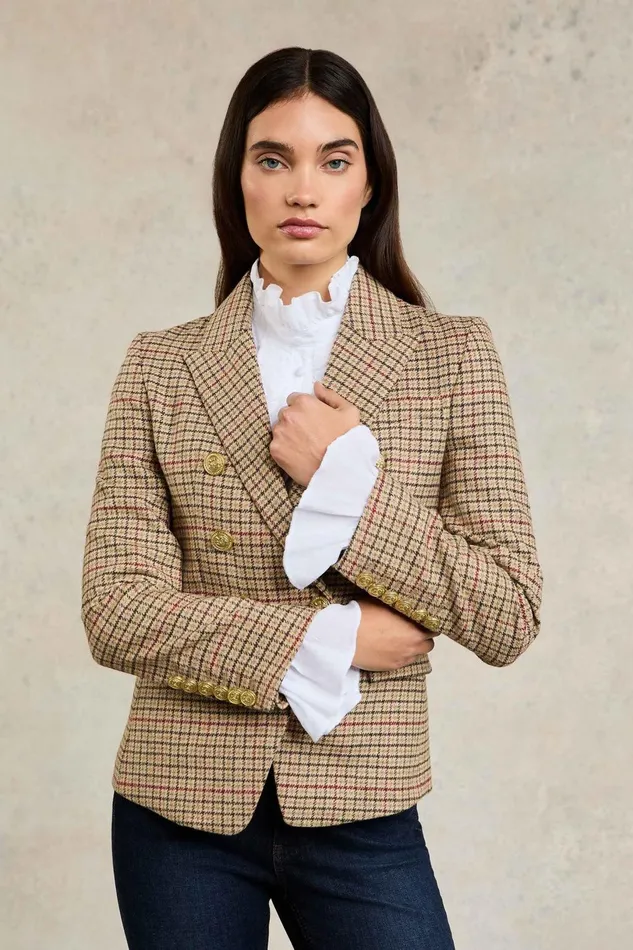 Holland Cooper Tailoring Women Knightsbridge Blazer Charlton Tweed