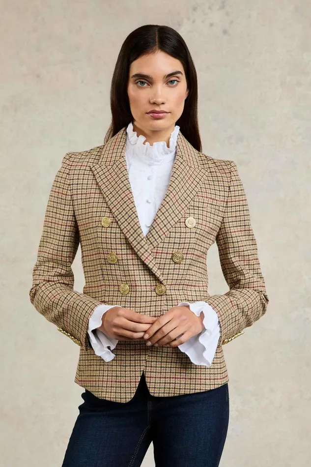 Holland Cooper Tailoring Women Knightsbridge Blazer Charlton Tweed