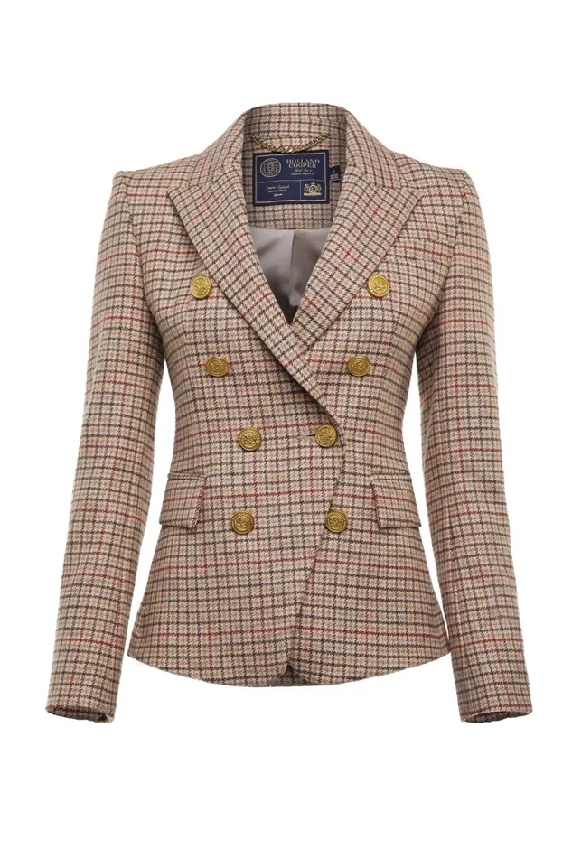 Holland Cooper Tailoring Women Knightsbridge Blazer Charlton Tweed