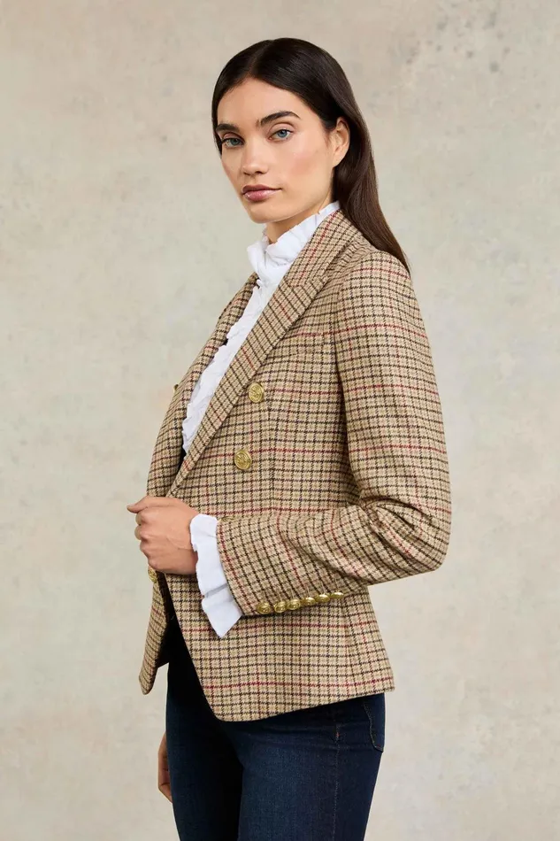 Holland Cooper Tailoring Women Knightsbridge Blazer Charlton Tweed
