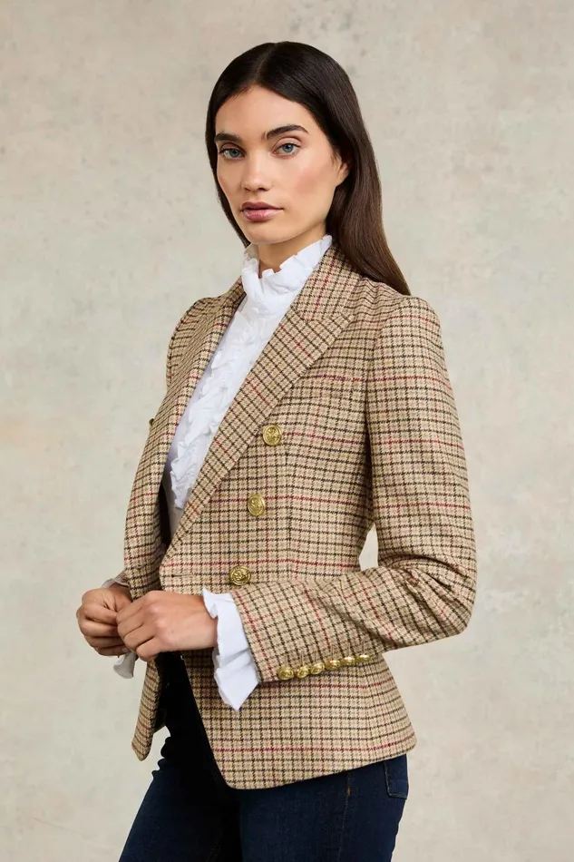 Holland Cooper Tailoring Women Knightsbridge Blazer Charlton Tweed