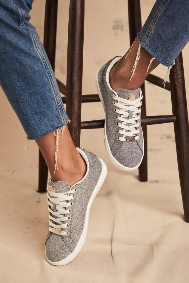 Holland Cooper Trainers Women Knightsbridge Crystal Trainer