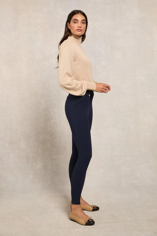 Holland Cooper Trousers Women Contour Trouser Ink Navy Holland Cooper Trousers Women Contour Trouser Ink Navy