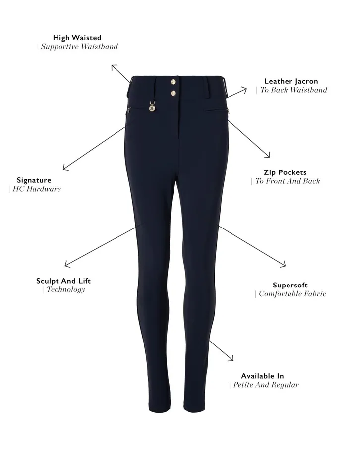 Holland Cooper Trousers Women Contour Trouser Ink Navy Holland Cooper Trousers Women Contour Trouser Ink Navy