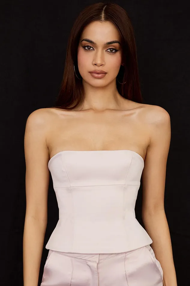 House Of CB AngelicaCrystal Satin Strapless Corset 8211 SALE Crystal Women Corsets