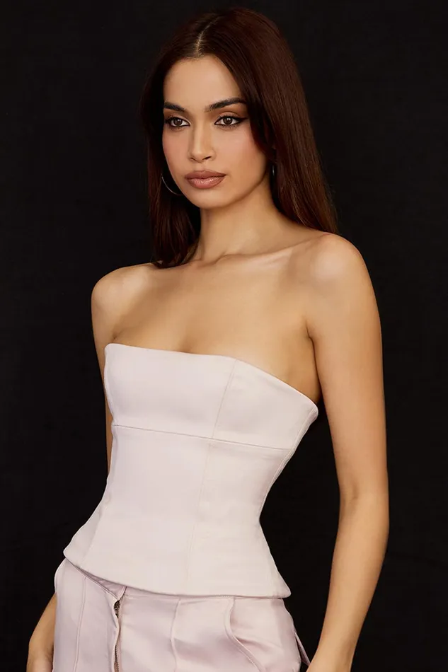 House Of CB AngelicaCrystal Satin Strapless Corset 8211 SALE Crystal Women Corsets