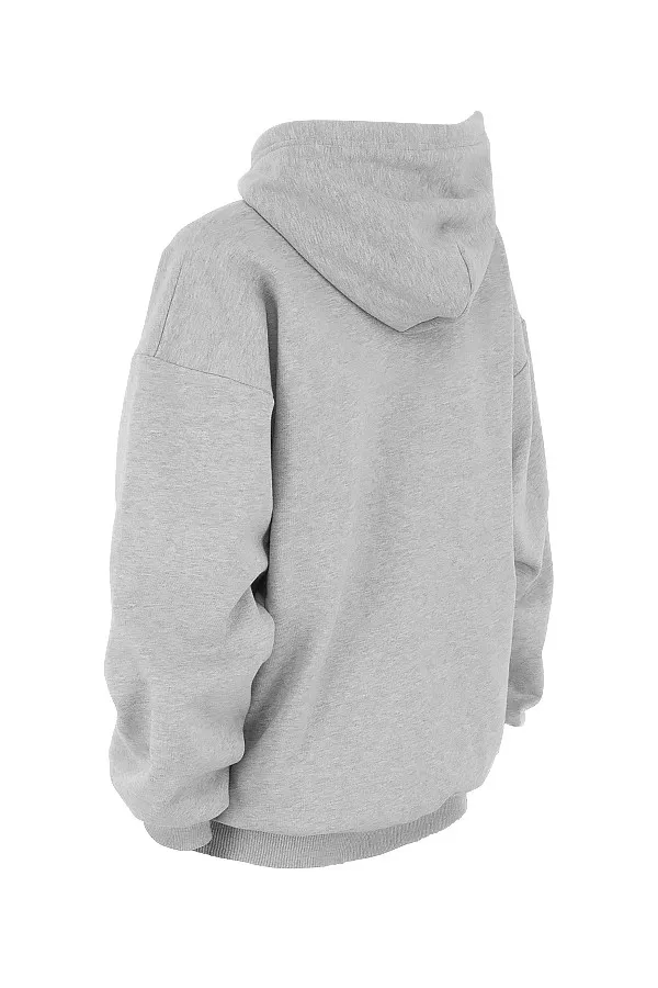 House Of CB HaloGrey Oversized Hoodie Grey Women Tops