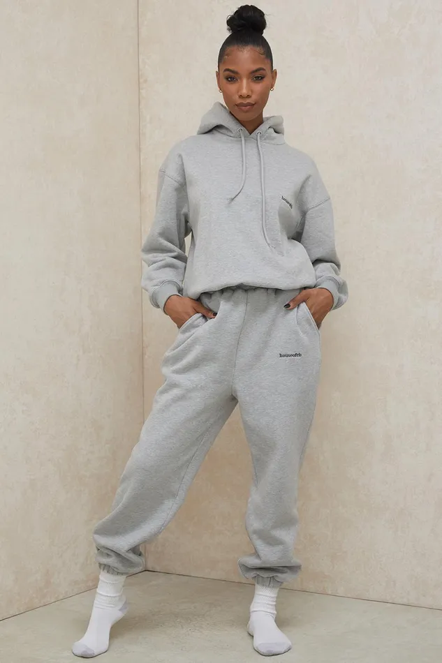House Of CB HaloGrey Oversized Hoodie Grey Women Tops