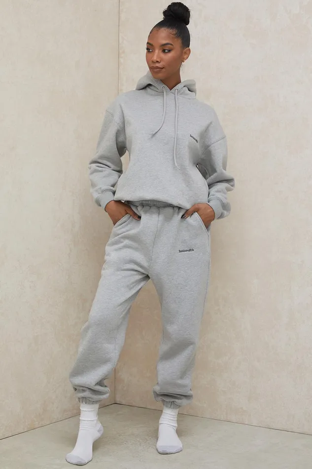 House Of CB HaloGrey Oversized Hoodie Grey Women Tops