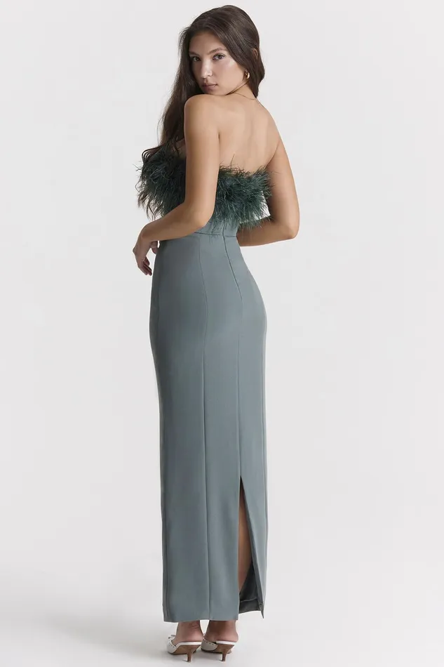 House Of CB JulieneEucalyptus Maxi Dress 8211 SALE Eucalyptus Women Bodycon Dresses