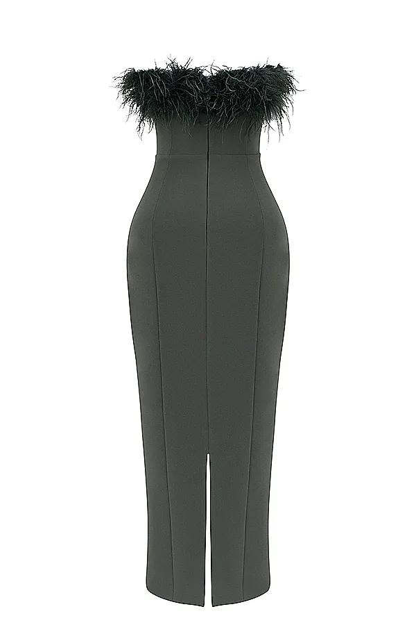 House Of CB JulieneEucalyptus Maxi Dress 8211 SALE Eucalyptus Women Bodycon Dresses