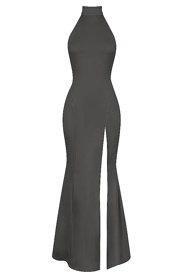 House Of CB JulietteShadow Halter Gown 8211 SALE Shadow Women Maxi Dresses