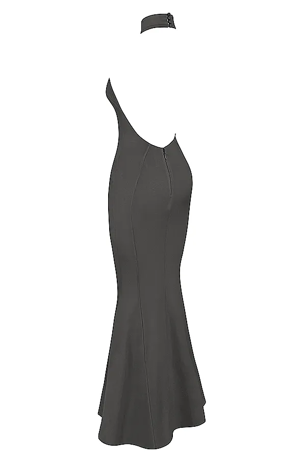 House Of CB JulietteShadow Halter Gown 8211 SALE Shadow Women Maxi Dresses