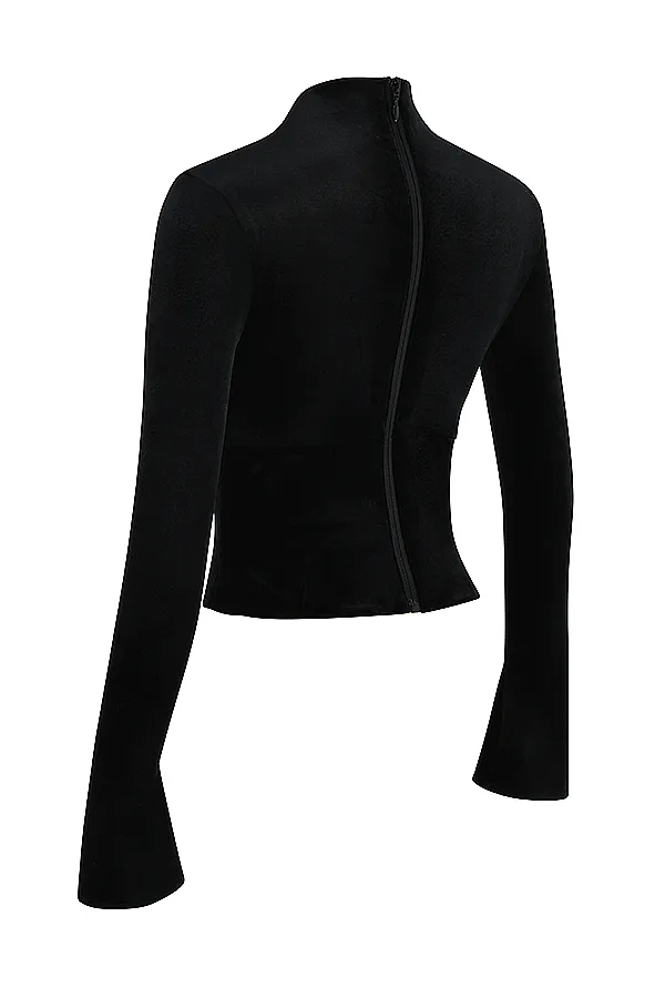 House Of CB LeonoraBlack Velvet Corset 8211 SALE Black Women Corsets