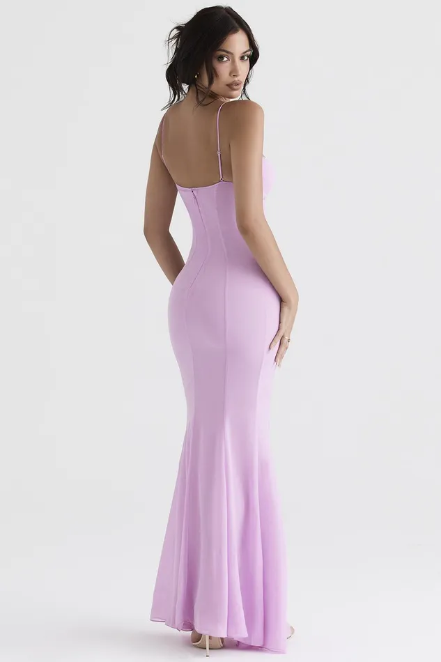 House Of CB LorenPink Maxi Dress 8211 SALE Pink Women Bodycon Dresses