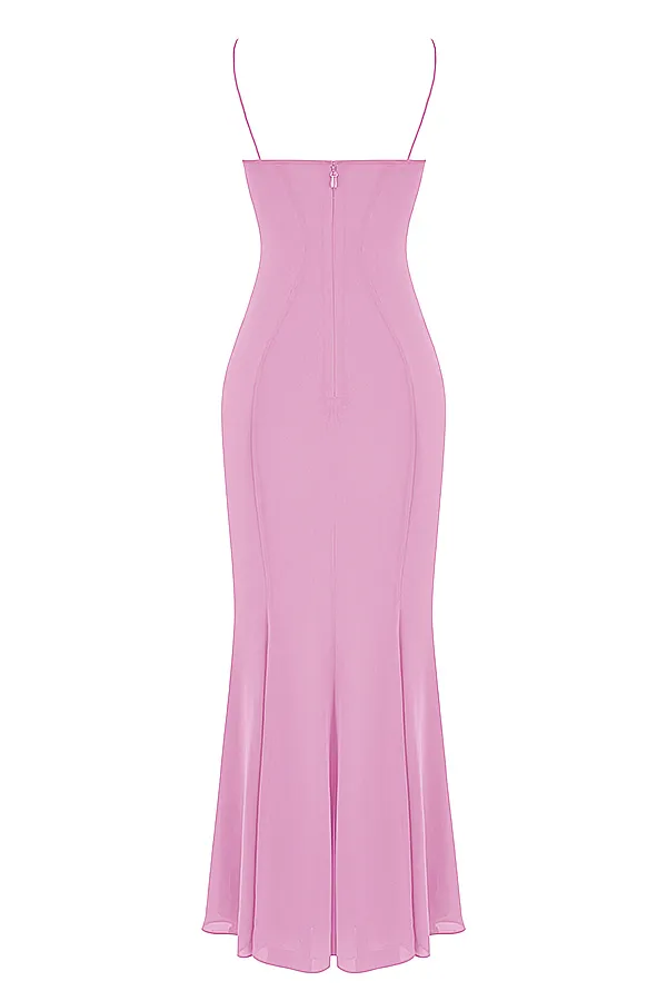 House Of CB LorenPink Maxi Dress 8211 SALE Pink Women Bodycon Dresses