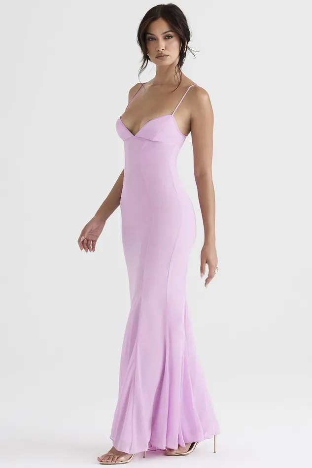 House Of CB LorenPink Maxi Dress 8211 SALE Pink Women Bodycon Dresses