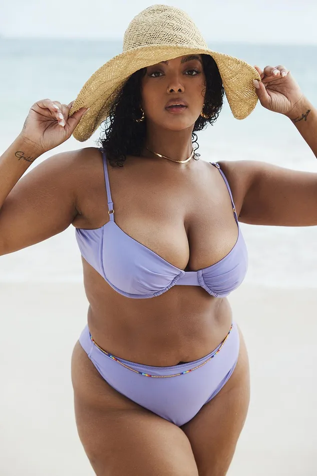 House Of CB MonacoViolet Underwired Bikini Top Violet Women