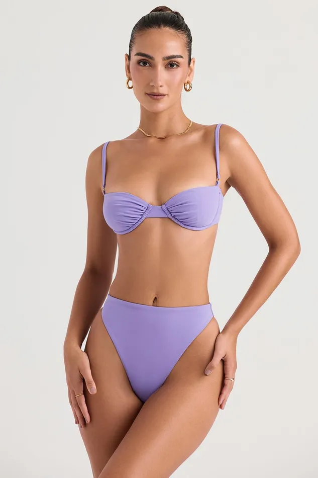 House Of CB MonacoViolet Underwired Bikini Top Violet Women