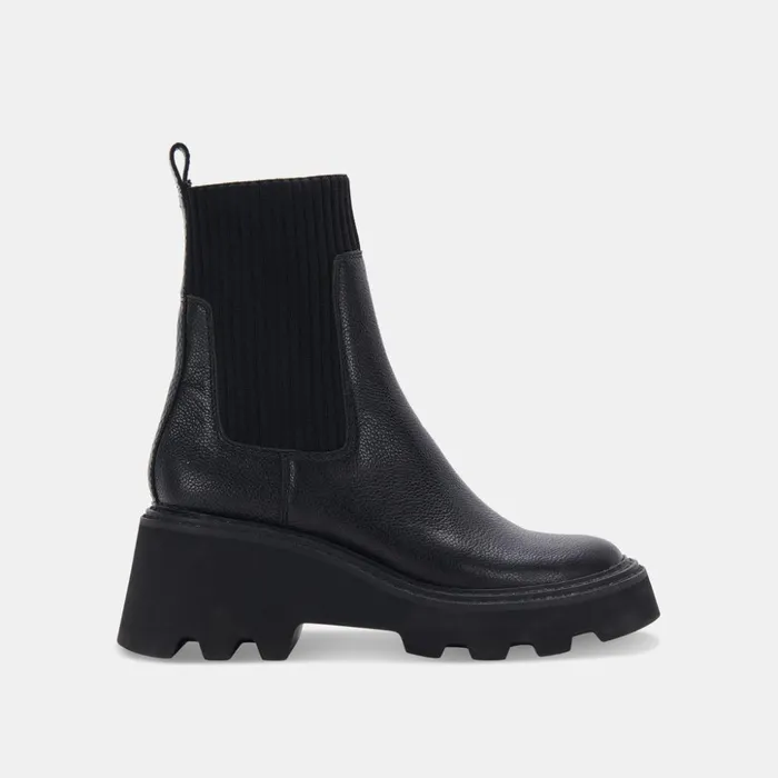 Hoven H2O Boots Black Leather Black Leather H2o Women Dolce Vita Boots and Booties