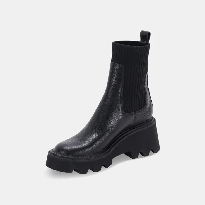 Hoven H2O Boots Black Leather Black Leather H2o Women Dolce Vita Boots and Booties
