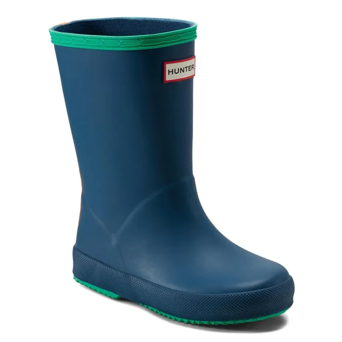 Hunter Boots Kids First Classic Rain Boots Dark Blue Colorblock Kids Toddler039s Rain Boots Hunter Boots Kids First Classic Rain Boots Dark Blue Colorblock Kids Toddler039s Rain Boots