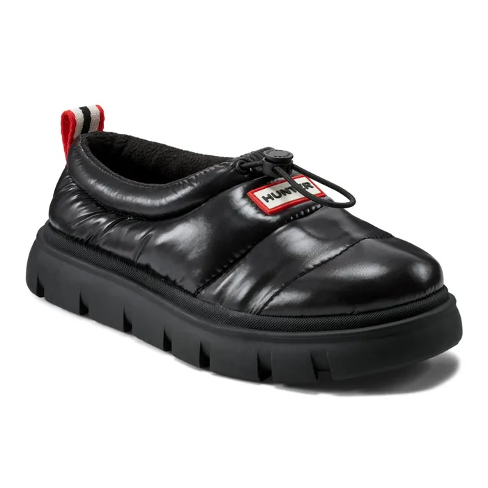 Hunter Boots Madison Lug Sole Insulated Water Resistant Slipon Shoes Black Women Insulated and Snow Boots Hunter Boots Madison Lug Sole Insulated Water Resistant Slipon Shoes Black Women Insulated and Snow Boots
