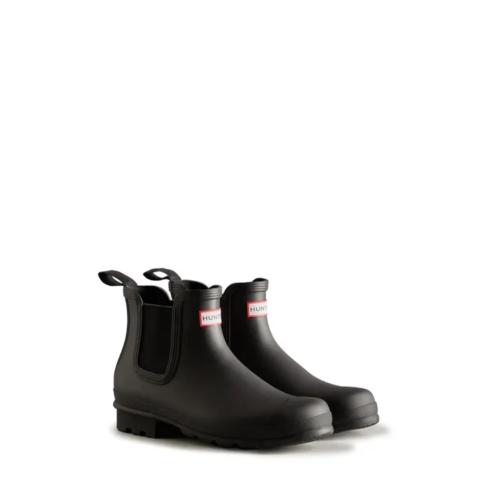Hunter Boots Original Chelsea Boots Black Men Short and Ankle Boots Hunter Boots Original Chelsea Boots Black Men Short and Ankle Boots
