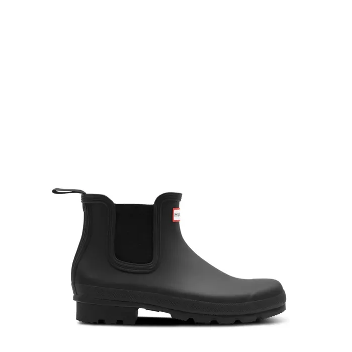 Hunter Boots Original Chelsea Boots Black Men Short and Ankle Boots Hunter Boots Original Chelsea Boots Black Men Short and Ankle Boots