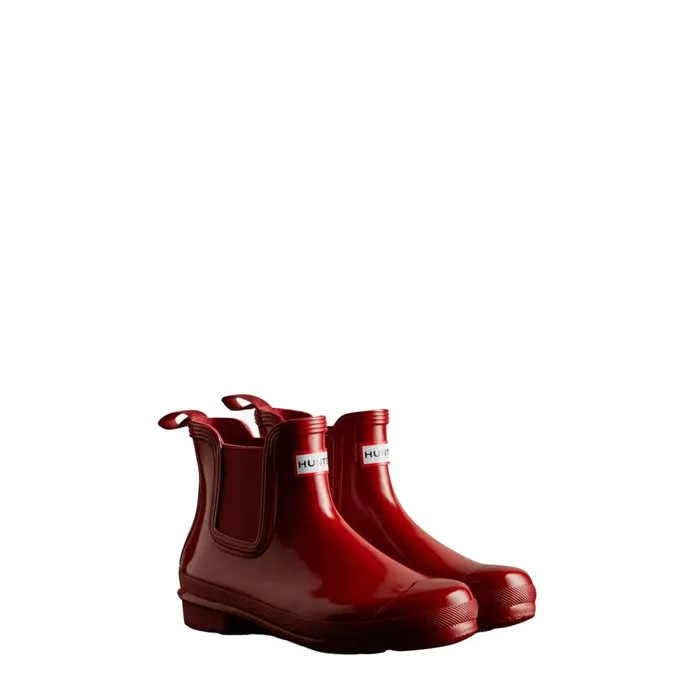 Hunter Boots Original Gloss Chelsea Boots 8211 Hunter Boots Military Red Women Short and Ankle Boots Hunter Boots Original Gloss Chelsea Boots 8211 Hunter Boots Military Red Women Short and Ankle Boots