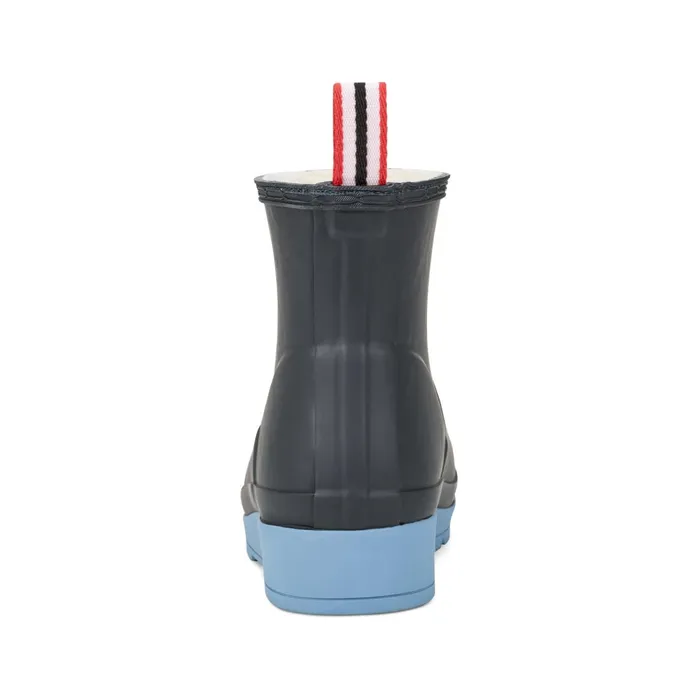 Hunter Boots PLAY Insulated Vegan Shearling Short Rain Boots Dark Blue Women Insulated and Snow Boots Hunter Boots PLAY Insulated Vegan Shearling Short Rain Boots Dark Blue Women Insulated and Snow Boots