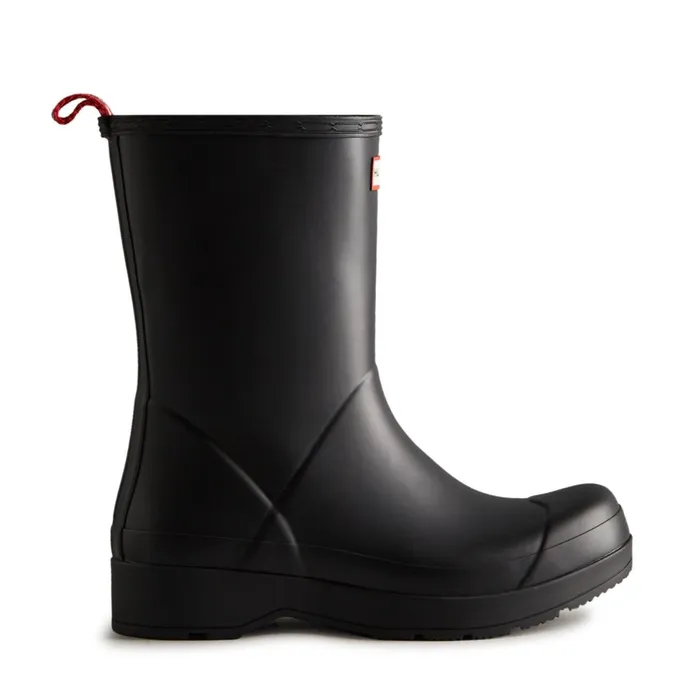 Hunter Boots PLAY Rain Boots Black Men Rain Boots